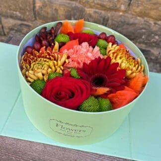 Autumn Radiance Hatbox